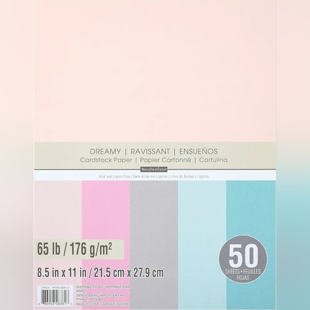 Cardstock 50 Sheets